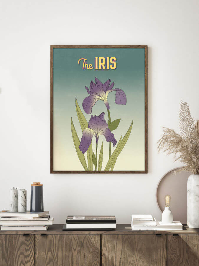 The Iris Print and Poster By: Larica - Winter Museo Lim