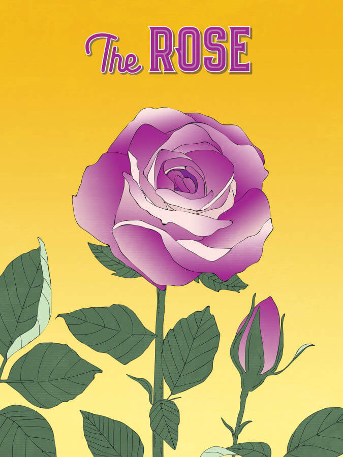 The Rose Poster By: Larica Lim Museo - Winter